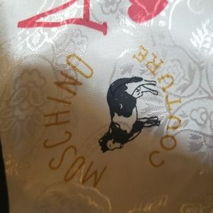 Moschino vintage silk scarf